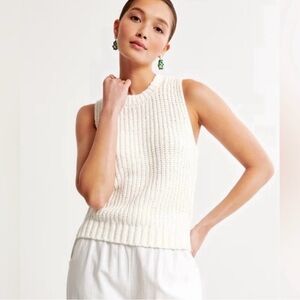 Abercrombie & Fitch Easy Shaker Sweater Tank